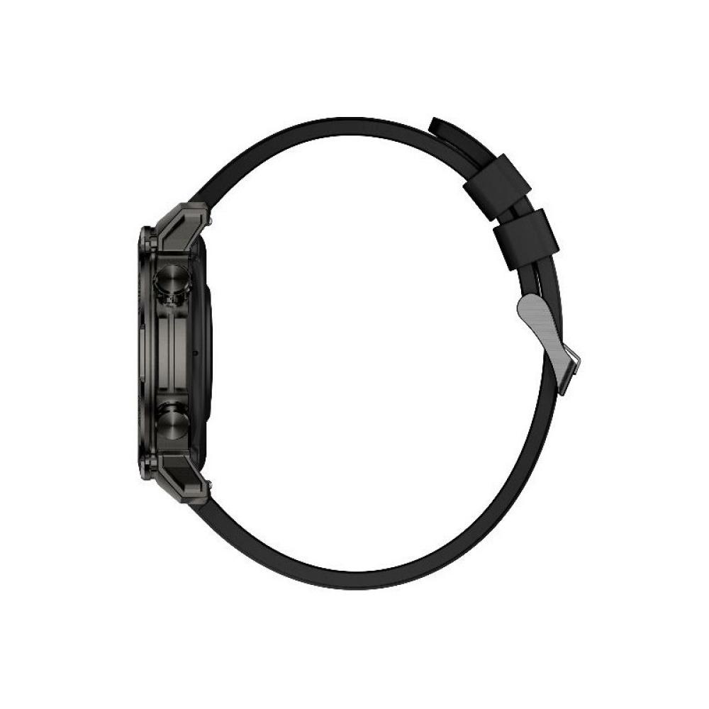 Nilox - NXSWTRAILROUND Relojes inteligentes y deportivos 3,53 cm (1.39") Digital 360 x 360 Pixeles Pantalla táctil Negro