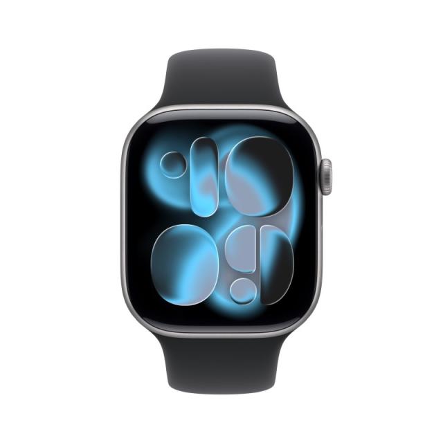 Apple - Watch Series 11 OLED 46 mm Digital 416 x 496 Pixeles Pantalla táctil Gris Wifi GPS (satélite)
