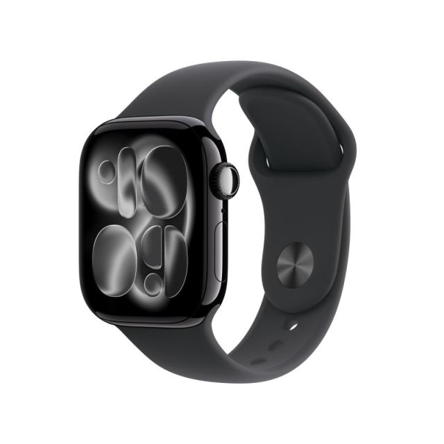Apple - Watch Series 11 OLED 42 mm Digital 374 x 446 Pixeles Pantalla táctil 5G Negro Wifi GPS (satélite) - MF834QL/A