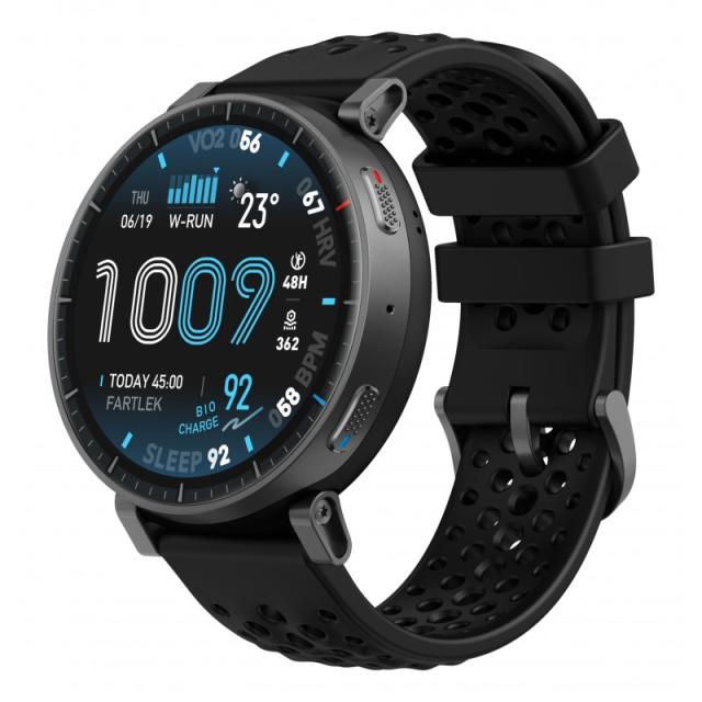 Amazfit - Active Max 3,81 cm (1.5") AMOLED Digital 480 x 480 Pixeles Pantalla táctil Negro