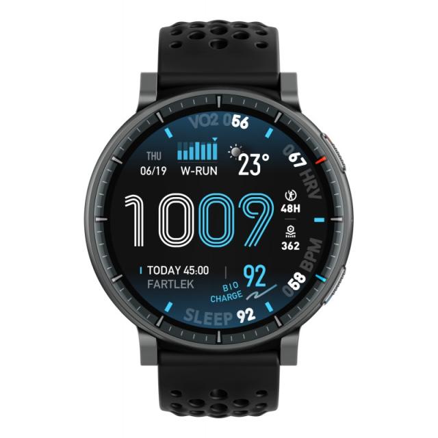 Amazfit - Active Max 3,81 cm (1.5") AMOLED Digital 480 x 480 Pixeles Pantalla táctil Negro