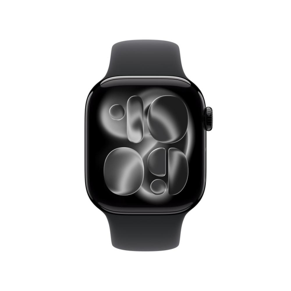 Apple - Watch Series 11 OLED 42 mm Digital 374 x 446 Pixeles Pantalla táctil 5G Negro Wifi GPS (satélite) - MF854QL/A