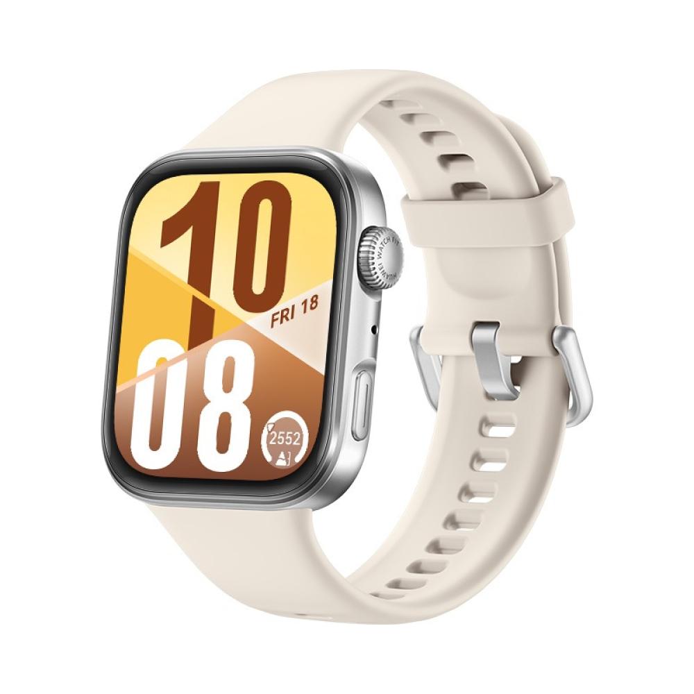 Huawei - WATCH FIT 4 4,62 cm (1.82") AMOLED 38 mm Digital 480 x 408 Pixeles Pantalla táctil Plata GPS (satélite) - 55020EYL