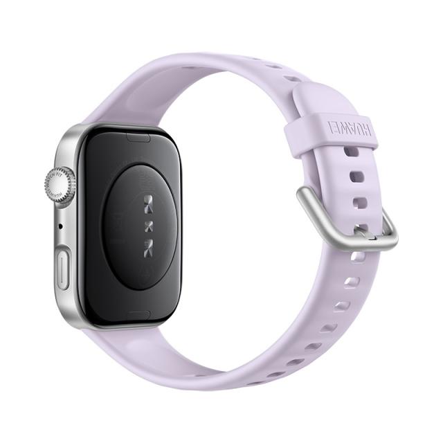 Huawei - WATCH FIT 4 4,62 cm (1.82") AMOLED 38 mm Digital 480 x 408 Pixeles Pantalla táctil Plata GPS (satélite) - 55020EYM