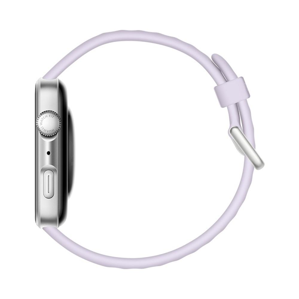 Huawei - WATCH FIT 4 4,62 cm (1.82") AMOLED 38 mm Digital 480 x 408 Pixeles Pantalla táctil Plata GPS (satélite) - 55020EYM