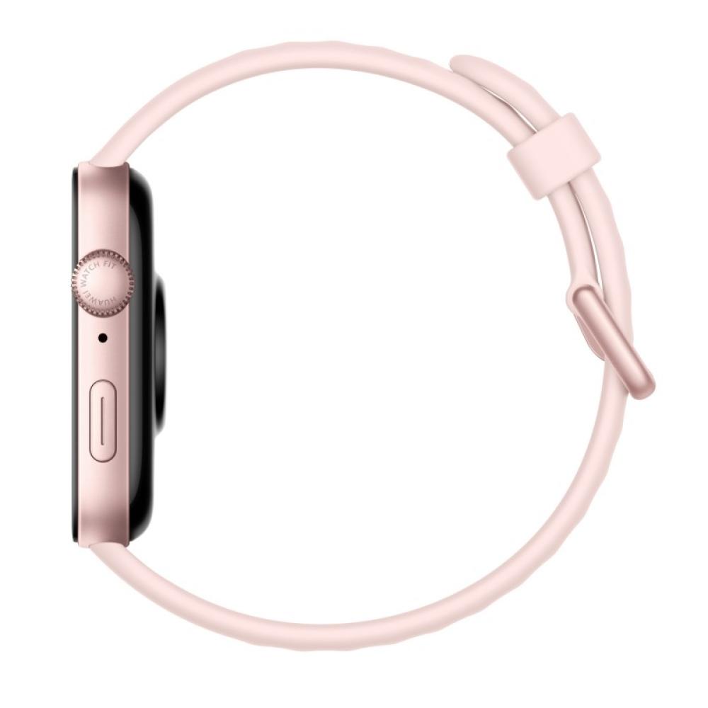 Huawei - WATCH Fit 3 4,62 cm (1.82") AMOLED 43.2 mm Digital 408 x 480 Pixeles Pantalla táctil Rosa Wifi GPS (satélite)