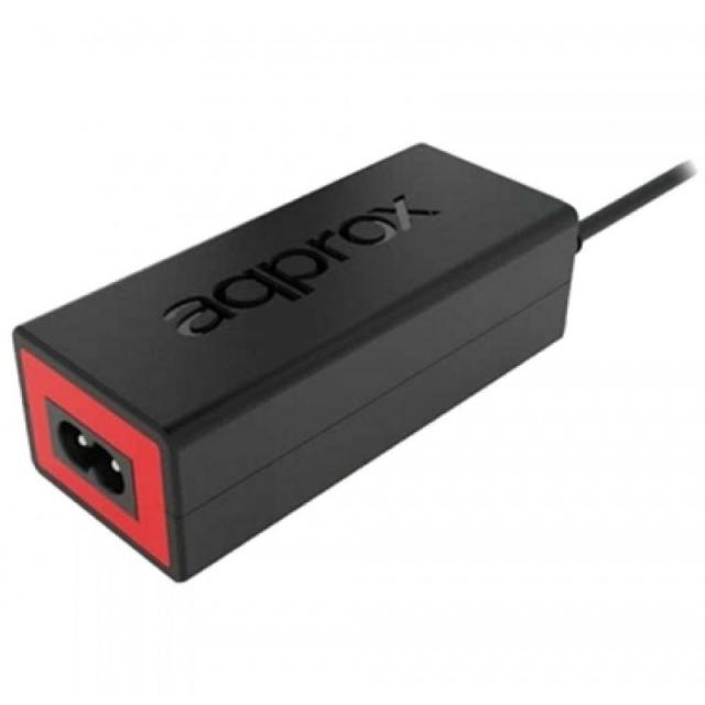 Approx - appA10 adaptador e inversor de corriente Interior 90 W Negro, Rojo