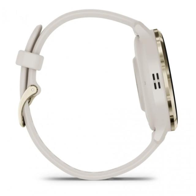 Garmin - Venu 3S 3,05 cm (1.2") AMOLED 41 mm Digital 390 x 390 Pixeles Pantalla táctil Oro, Marfil Wifi GPS (satélite)