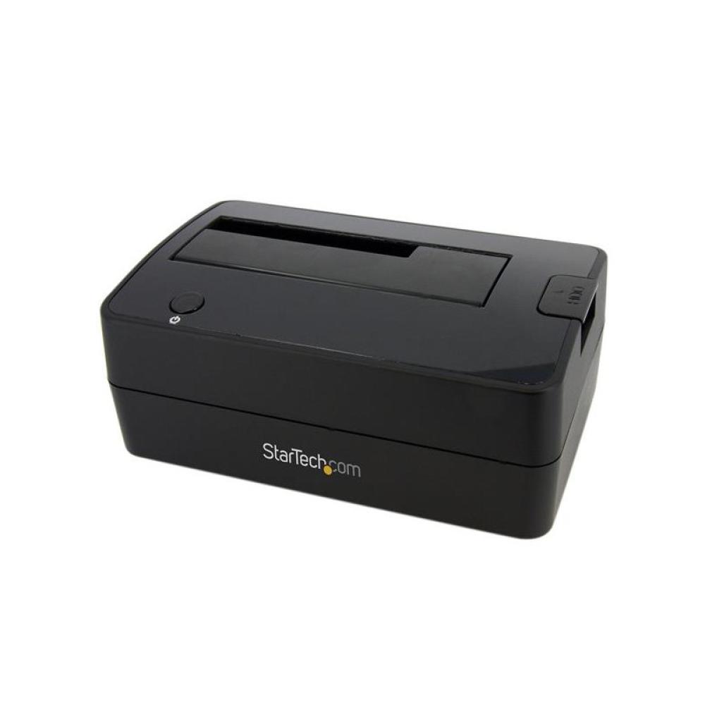 StarTech.com - Docking Station USB 3.0 (5Gbps) a SATA de 1 Bahía para Disco Duro - Base USB 3.0 (5Gbps) para Discos Duros SSD de