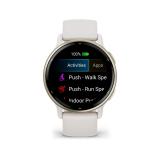 Garmin - Vivoactive 5 3,05 cm (1.2") AMOLED 42 mm Digital 390 x 390 Pixeles Pantalla táctil Blanco Wifi GPS (satélite)