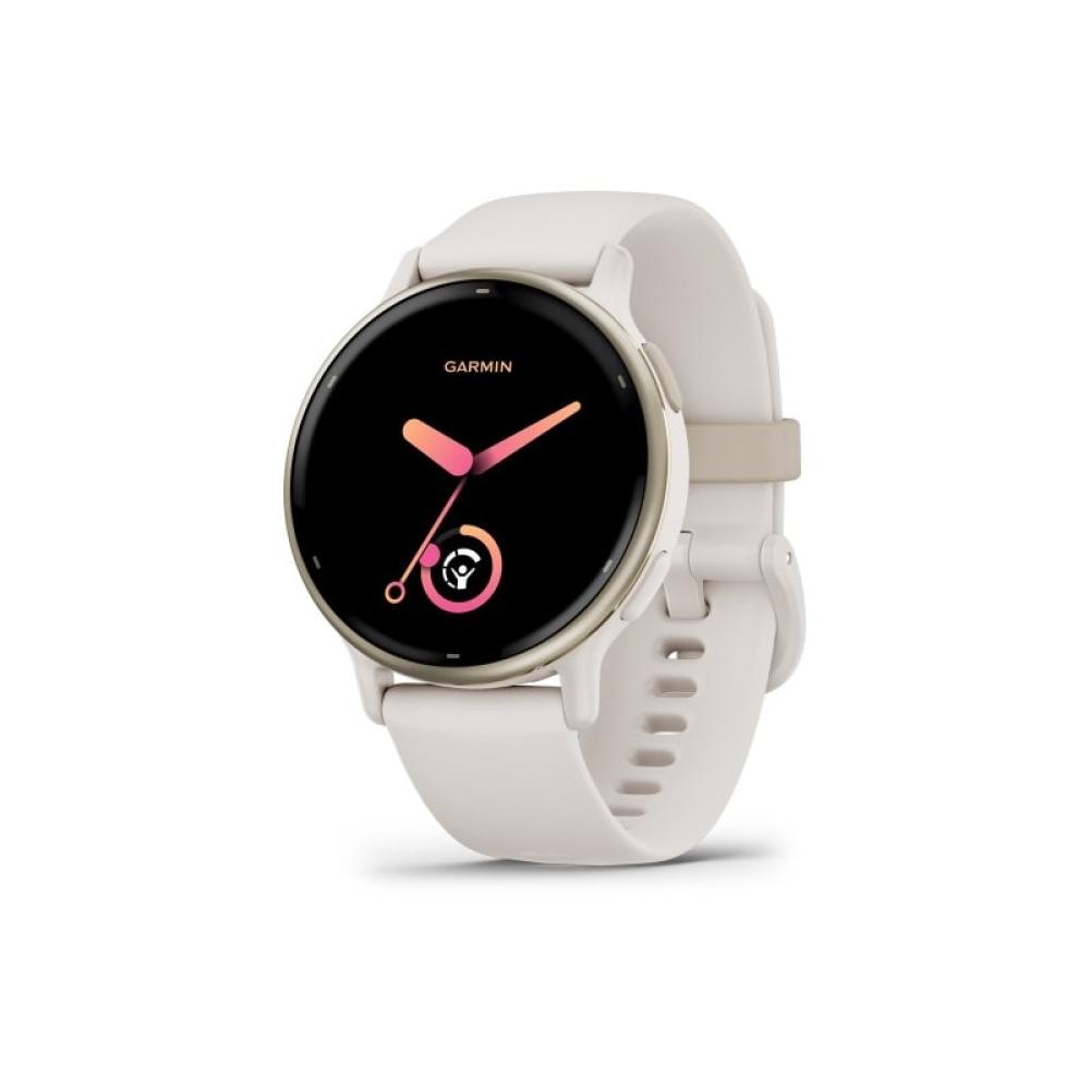 Garmin - Vivoactive 5 3,05 cm (1.2") AMOLED 42 mm Digital 390 x 390 Pixeles Pantalla táctil Blanco Wifi GPS (satélite)