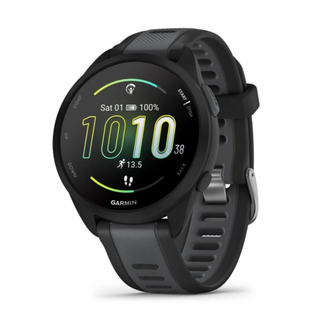 Garmin - Forerunner 165 3,05 cm (1.2") AMOLED 43 mm Digital 390 x 390 Pixeles Pantalla táctil Negro GPS (satélite)