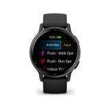 Garmin - Vivoactive 5 3,05 cm (1.2") AMOLED 42 mm Digital 390 x 390 Pixeles Pantalla táctil Negro Wifi GPS (satélite)