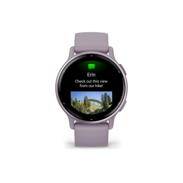 Garmin - Vivoactive 5 3,05 cm (1.2") AMOLED Digital 390 x 390 Pixeles Pantalla táctil Violeta Wifi GPS (satélite)