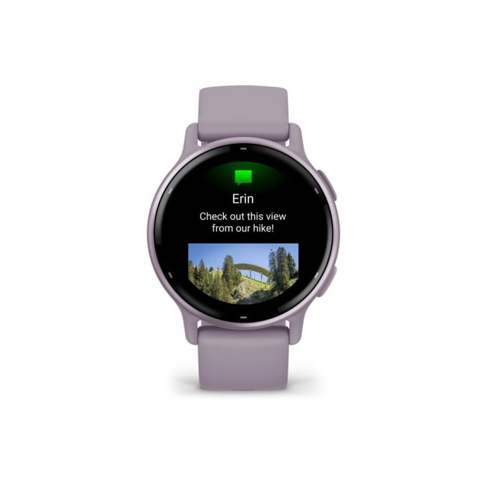 Garmin - Vivoactive 5 3,05 cm (1.2") AMOLED Digital 390 x 390 Pixeles Pantalla táctil Violeta Wifi GPS (satélite)