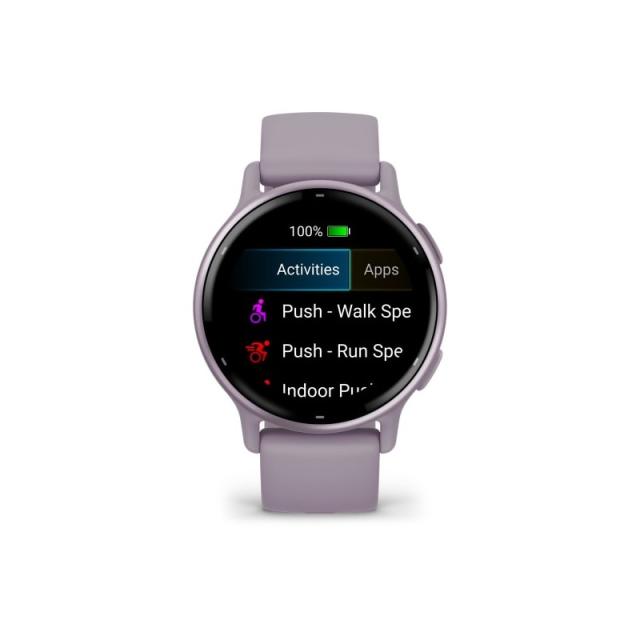 Garmin - Vivoactive 5 3,05 cm (1.2") AMOLED Digital 390 x 390 Pixeles Pantalla táctil Violeta Wifi GPS (satélite)