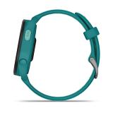 Garmin - Forerunner 165 Music 3,05 cm (1.2") AMOLED 43 mm Digital 390 x 390 Pixeles Pantalla táctil Turquesa GPS (satélite)