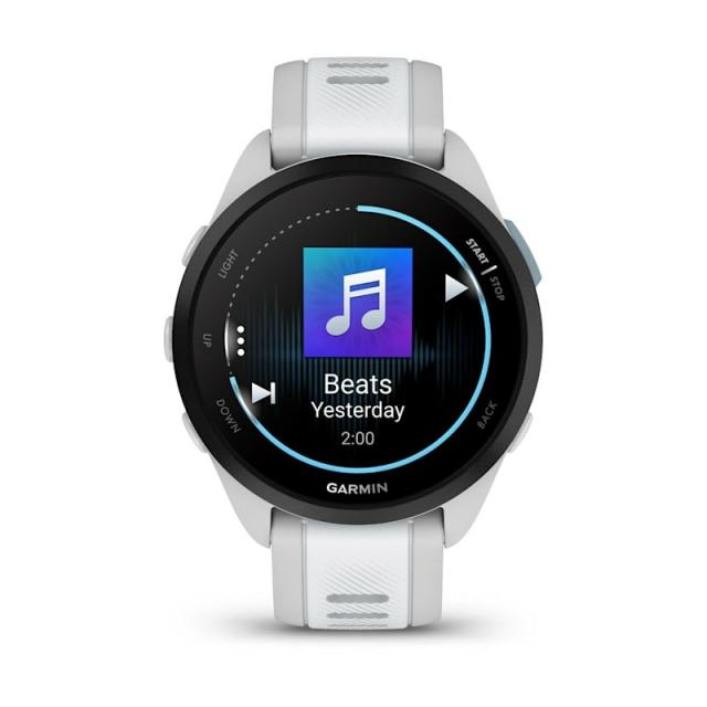 Garmin - Forerunner 165 Music 3,05 cm (1.2") AMOLED 43 mm Digital 390 x 390 Pixeles Pantalla táctil Gris GPS (satélite)