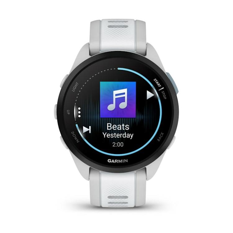 Garmin - Forerunner 165 Music 3,05 cm (1.2") AMOLED 43 mm Digital 390 x 390 Pixeles Pantalla táctil Gris GPS (satélite)