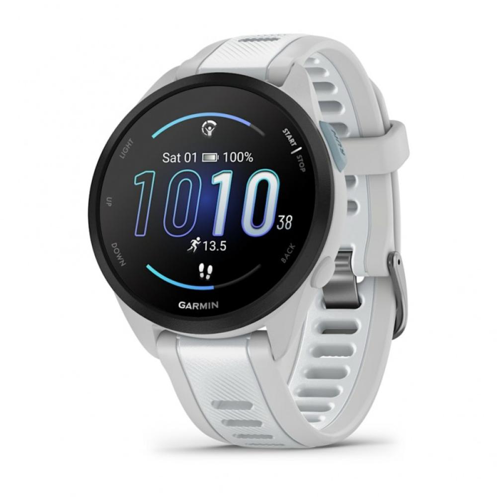 Garmin - Forerunner 165 Music 3,05 cm (1.2") AMOLED 43 mm Digital 390 x 390 Pixeles Pantalla táctil Gris GPS (satélite)