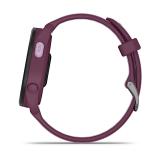 Garmin - Forerunner 165 Music 3,05 cm (1.2") AMOLED 43 mm Digital 390 x 390 Pixeles Pantalla táctil Púrpura GPS (satélite)