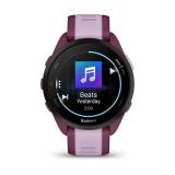 Garmin - Forerunner 165 Music 3,05 cm (1.2") AMOLED 43 mm Digital 390 x 390 Pixeles Pantalla táctil Púrpura GPS (satélite)