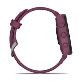 Garmin - Forerunner 165 Music 3,05 cm (1.2") AMOLED 43 mm Digital 390 x 390 Pixeles Pantalla táctil Púrpura GPS (satélite)