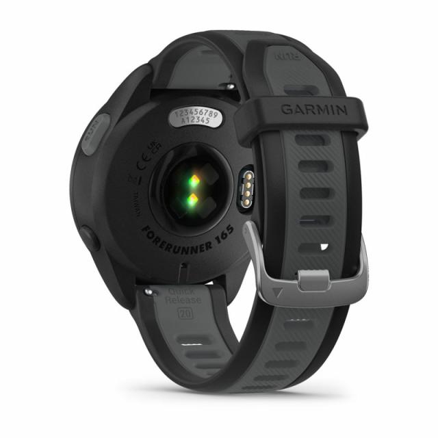 Garmin - Forerunner 165 Music 3,05 cm (1.2") AMOLED 43 mm Digital 390 x 390 Pixeles Pantalla táctil Negro GPS (satélite)