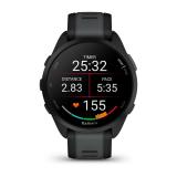 Garmin - Forerunner 165 Music 3,05 cm (1.2") AMOLED 43 mm Digital 390 x 390 Pixeles Pantalla táctil Negro GPS (satélite)