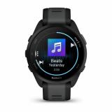 Garmin - Forerunner 165 Music 3,05 cm (1.2") AMOLED 43 mm Digital 390 x 390 Pixeles Pantalla táctil Negro GPS (satélite)