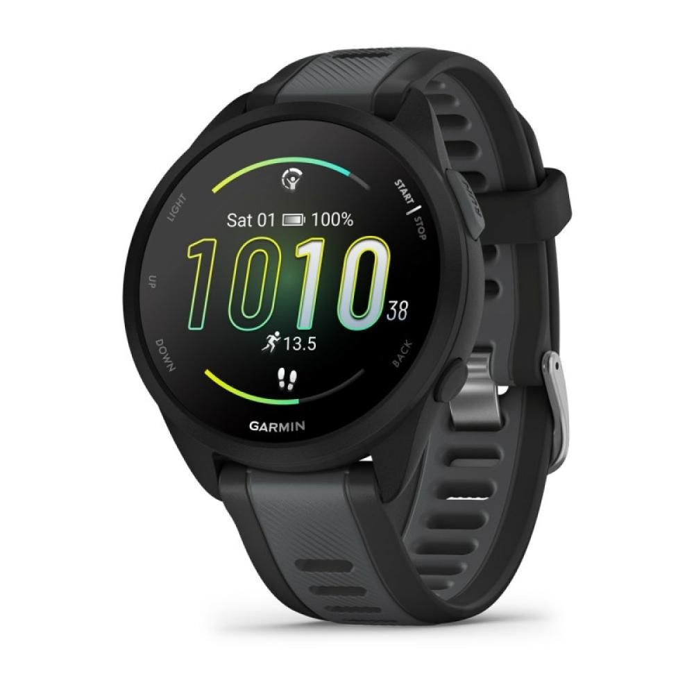 Garmin - Forerunner 165 Music 3,05 cm (1.2") AMOLED 43 mm Digital 390 x 390 Pixeles Pantalla táctil Negro GPS (satélite)