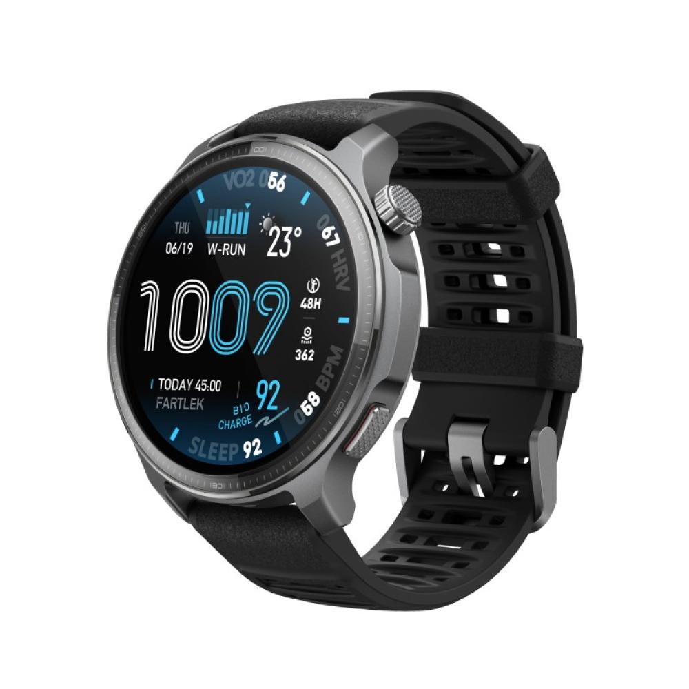 Amazfit - Balance 2 XT 3,81 cm (1.5") AMOLED Digital 480 x 480 Pixeles Pantalla táctil Negro Wifi GPS (satélite)
