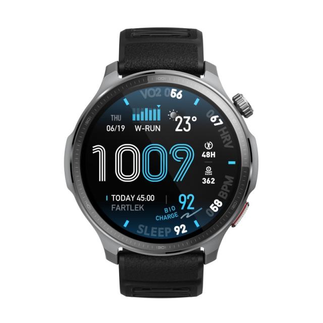 Amazfit - Balance 2 XT 3,81 cm (1.5") AMOLED Digital 480 x 480 Pixeles Pantalla táctil Negro Wifi GPS (satélite)