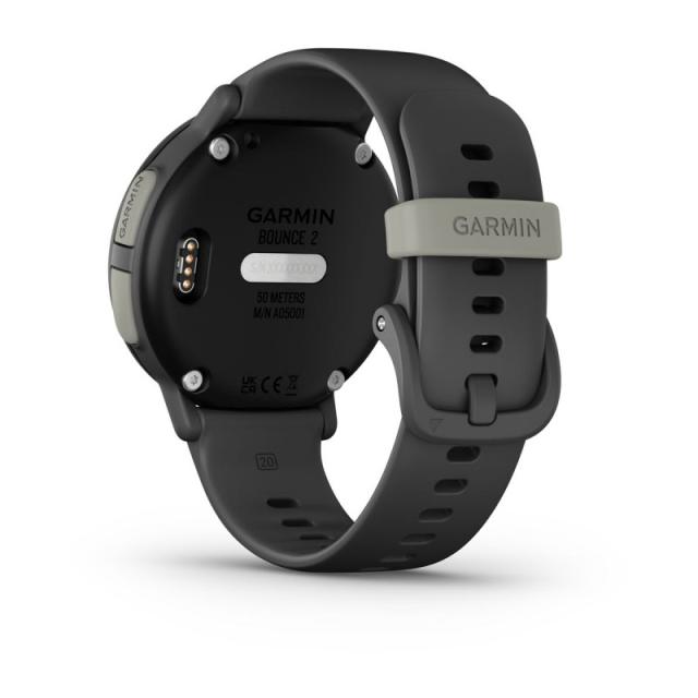 Garmin - Bounce 010-03399-00 Relojes inteligentes y deportivos 3,05 cm (1.2") AMOLED 43 mm Digital 390 x 390 Pixeles Pantalla tá