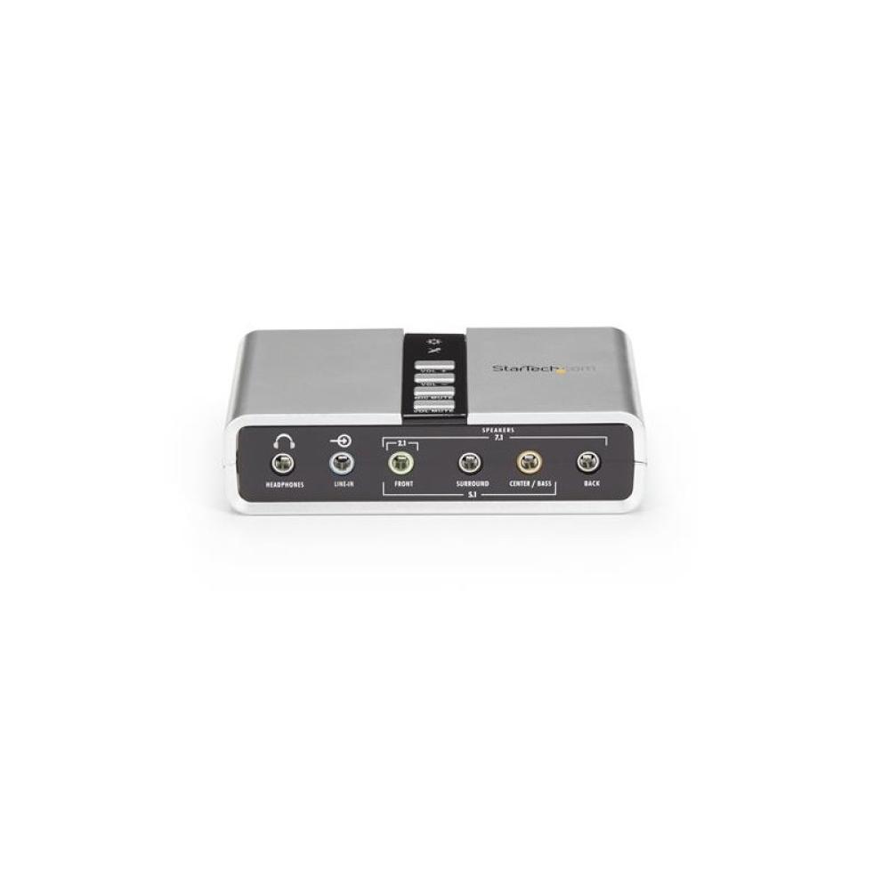 StarTech.com - Tarjeta de Sonido 7,1 USB Externa Adaptador Conversor puerto SPDIF Audio Digital Óptico