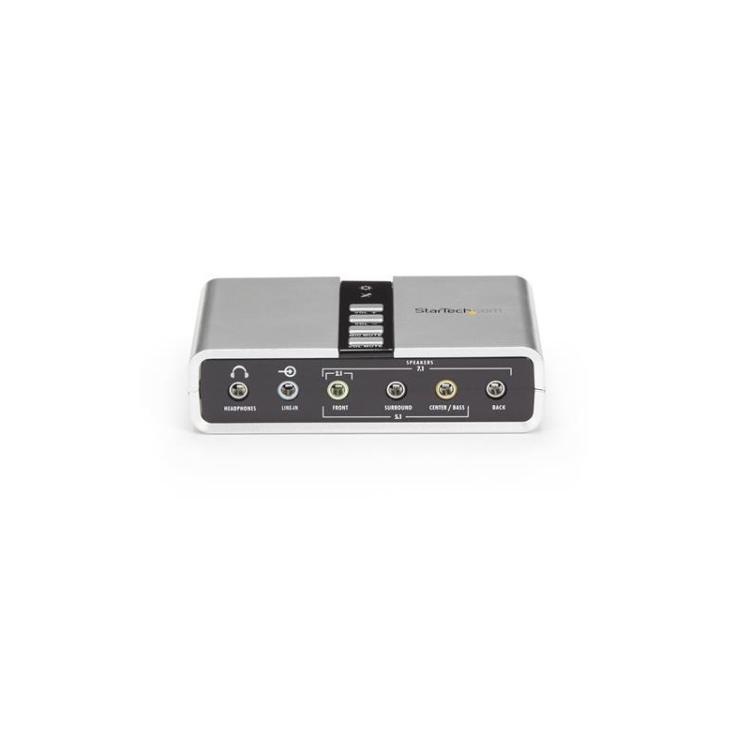 StarTech.com - Tarjeta de Sonido 7,1 USB Externa Adaptador Conversor puerto SPDIF Audio Digital Óptico