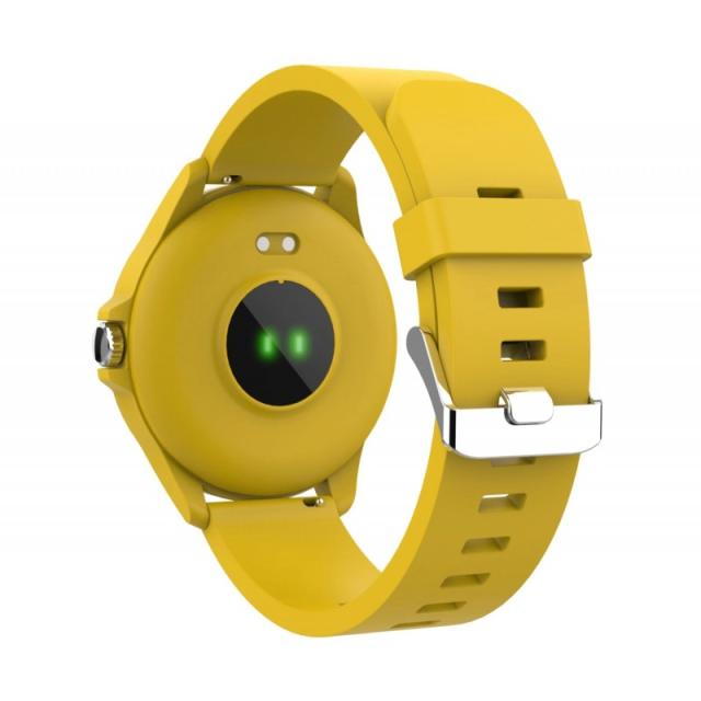 Forever - CW-300 3,05 cm (1.2") IPS 43 mm Digital 228 x 228 Pixeles Pantalla táctil Amarillo