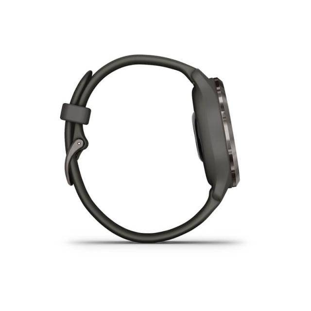 Garmin - Venu 2S 2,79 cm (1.1") AMOLED 40 mm Digital 360 x 360 Pixeles Pantalla táctil Grafito Wifi GPS (satélite)