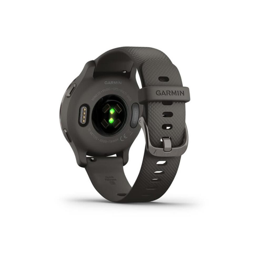 Garmin - Venu 2S 2,79 cm (1.1") AMOLED 40 mm Digital 360 x 360 Pixeles Pantalla táctil Grafito Wifi GPS (satélite)