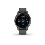 Garmin - Venu 2S 2,79 cm (1.1") AMOLED 40 mm Digital 360 x 360 Pixeles Pantalla táctil Grafito Wifi GPS (satélite)