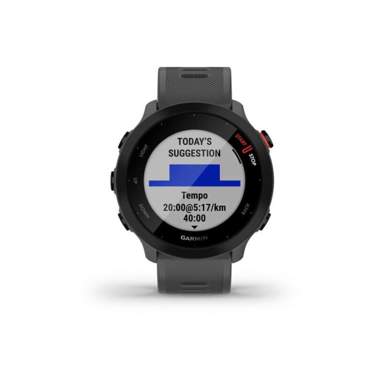 Garmin - Forerunner 55 MIP 42 mm Digital 208 x 208 Pixeles Pantalla táctil Gris GPS (satélite)