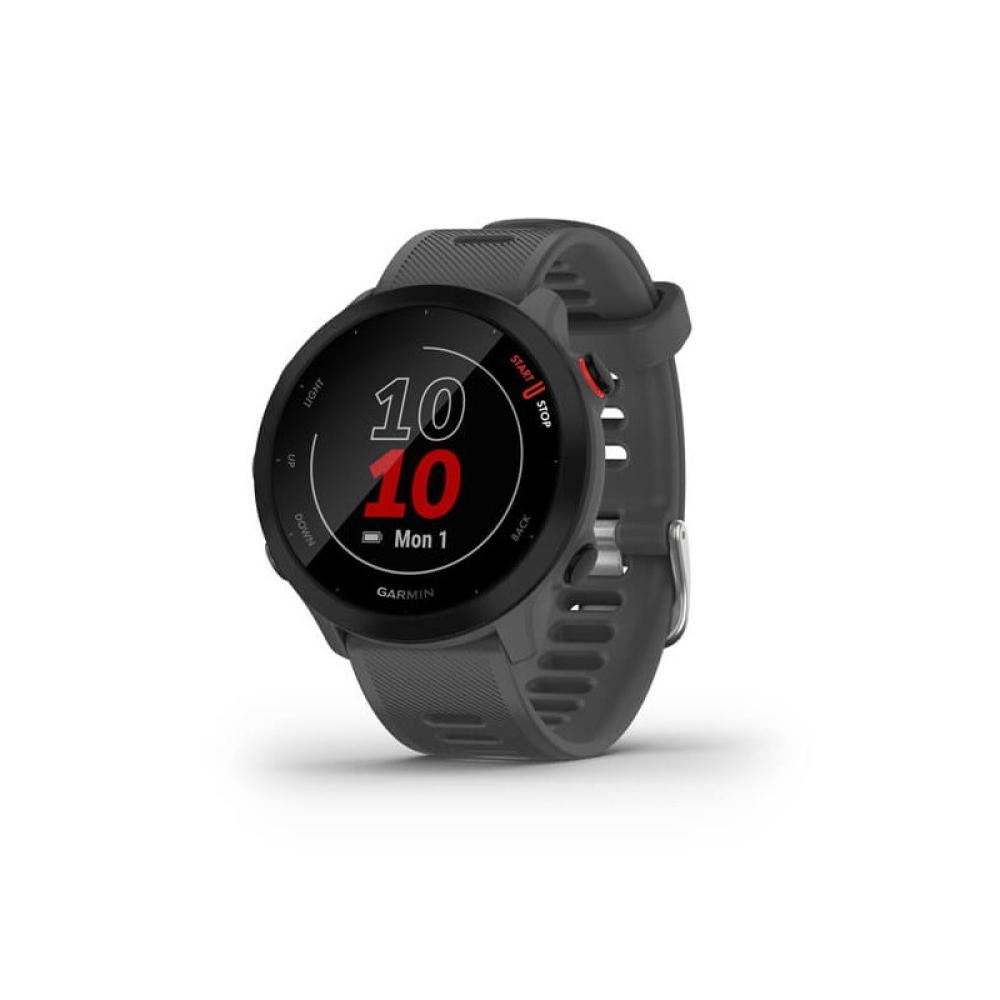 Garmin - Forerunner 55 MIP 42 mm Digital 208 x 208 Pixeles Pantalla táctil Gris GPS (satélite)