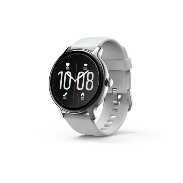 Hama - Fit Watch 4910 2,77 cm (1.09") LCD 45 mm Digital Pantalla táctil Plata GPS (satélite)