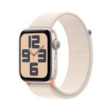 Apple - Watch SE OLED 44 mm Digital 368 x 448 Pixeles Pantalla táctil Beige Wifi GPS (satélite)