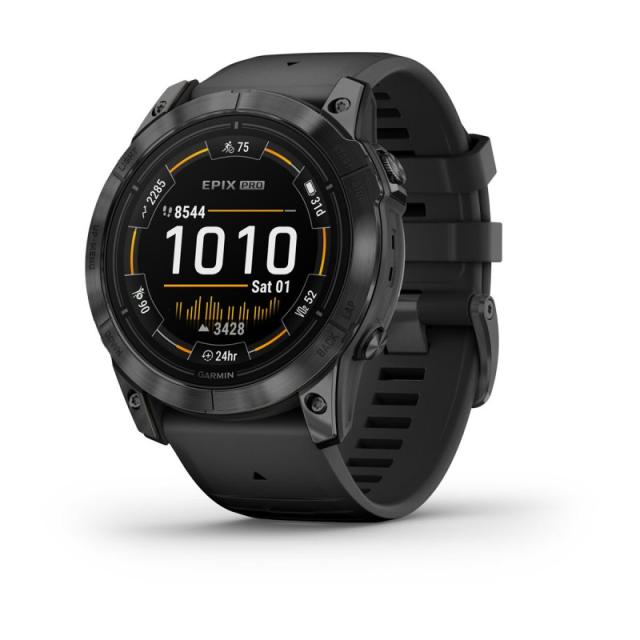 Garmin - epix Pro (Gen 2) 3,56 cm (1.4") AMOLED 51 mm Digital 454 x 454 Pixeles Pantalla táctil Gris Wifi GPS (satélite)