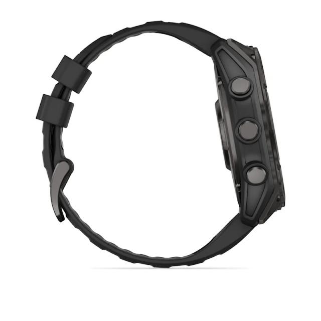 Garmin - Fenix 8 3,56 cm (1.4") AMOLED 51 mm Digital 454 x 454 Pixeles Pantalla táctil Gris Wifi GPS (satélite)