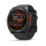 Garmin - Fenix 8 3,56 cm (1.4") AMOLED 51 mm Digital 454 x 454 Pixeles Pantalla táctil Gris Wifi GPS (satélite)