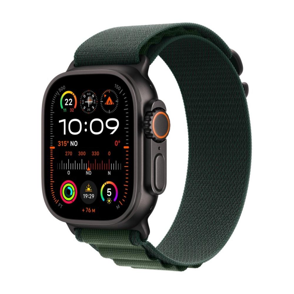 Apple - Watch Ultra 2 OLED 49 mm Digital 410 x 502 Pixeles Pantalla táctil 4G Negro Wifi GPS (satélite) - MX4R3TY/A