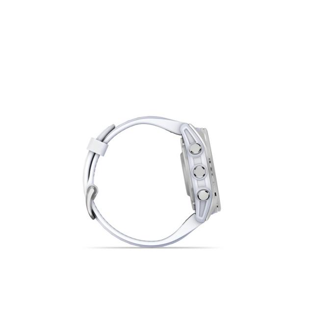 Garmin - Fenix 8 3,3 cm (1.3") AMOLED 43 mm Digital 416 x 416 Pixeles Pantalla táctil Plata Wifi GPS (satélite)