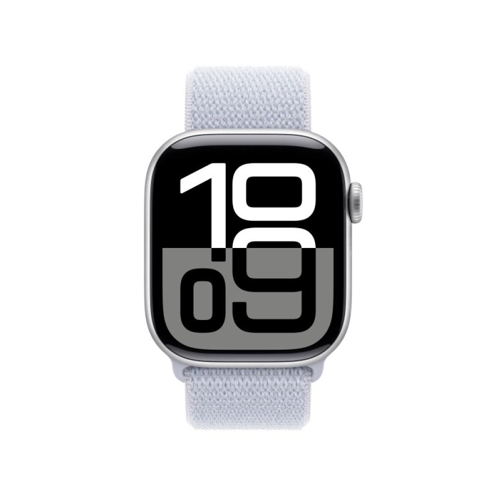 Apple - Watch Series 10 OLED 42 mm Digital 374 x 446 Pixeles Pantalla táctil 4G Plata Wifi GPS (satélite) - MWX53QL/A